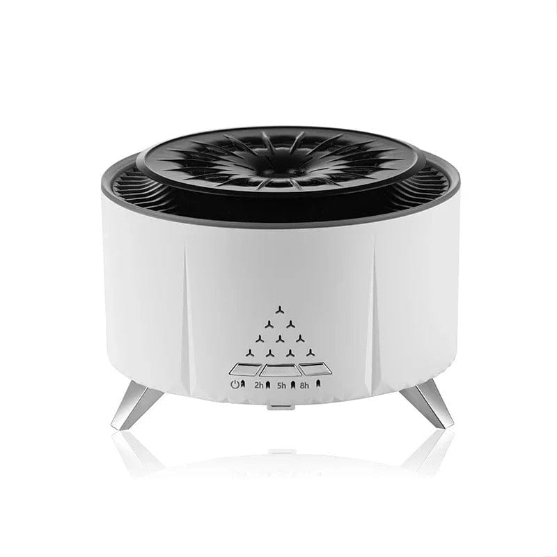 Toxifree White Volcano Flame Bluetooth Aroma Diffuser