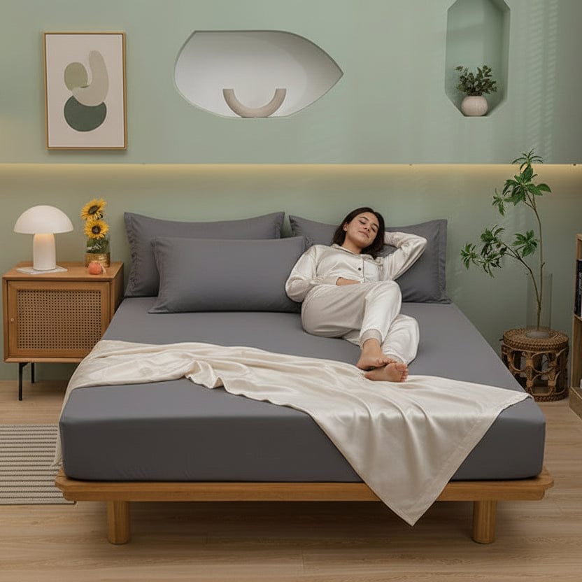 Toxifree Silver-Infused Grounding Fitted Sheet